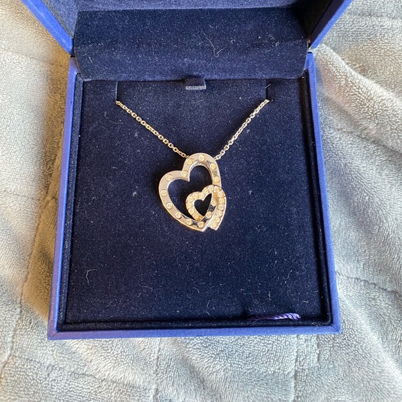 Silver Swarovski necklace - Picture 2 of 2